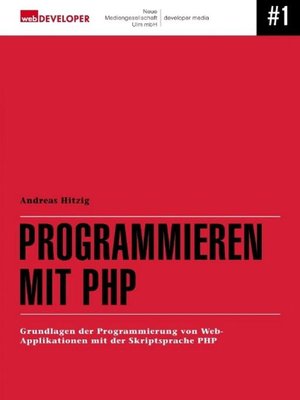 cover image of Programmieren mit PHP